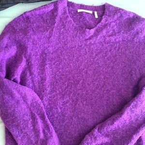 Oversize sweater purple Helmut Lang